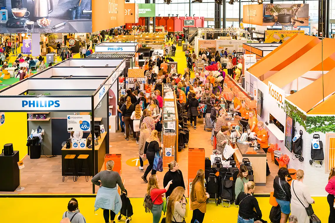 huishoudbeurs merk activatie